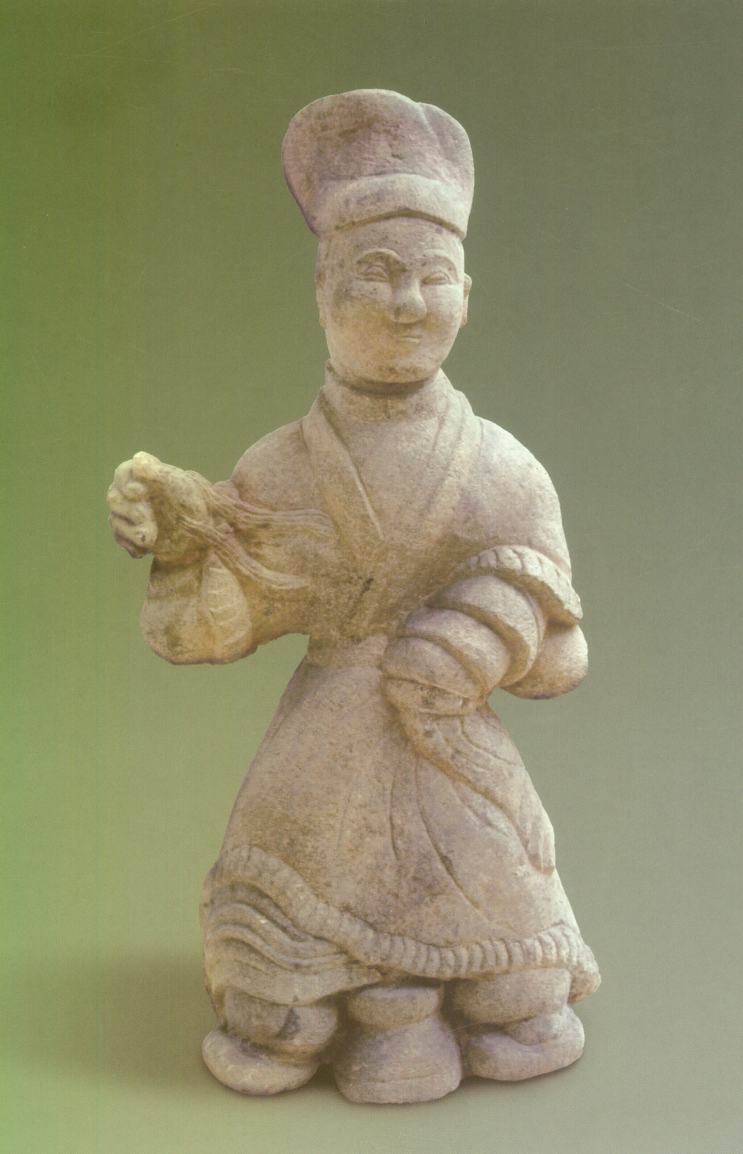 古代中国美術品 北斎時代人物俑